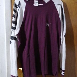 Victoria's secret oink size large shirt long sleeve very beautiful.